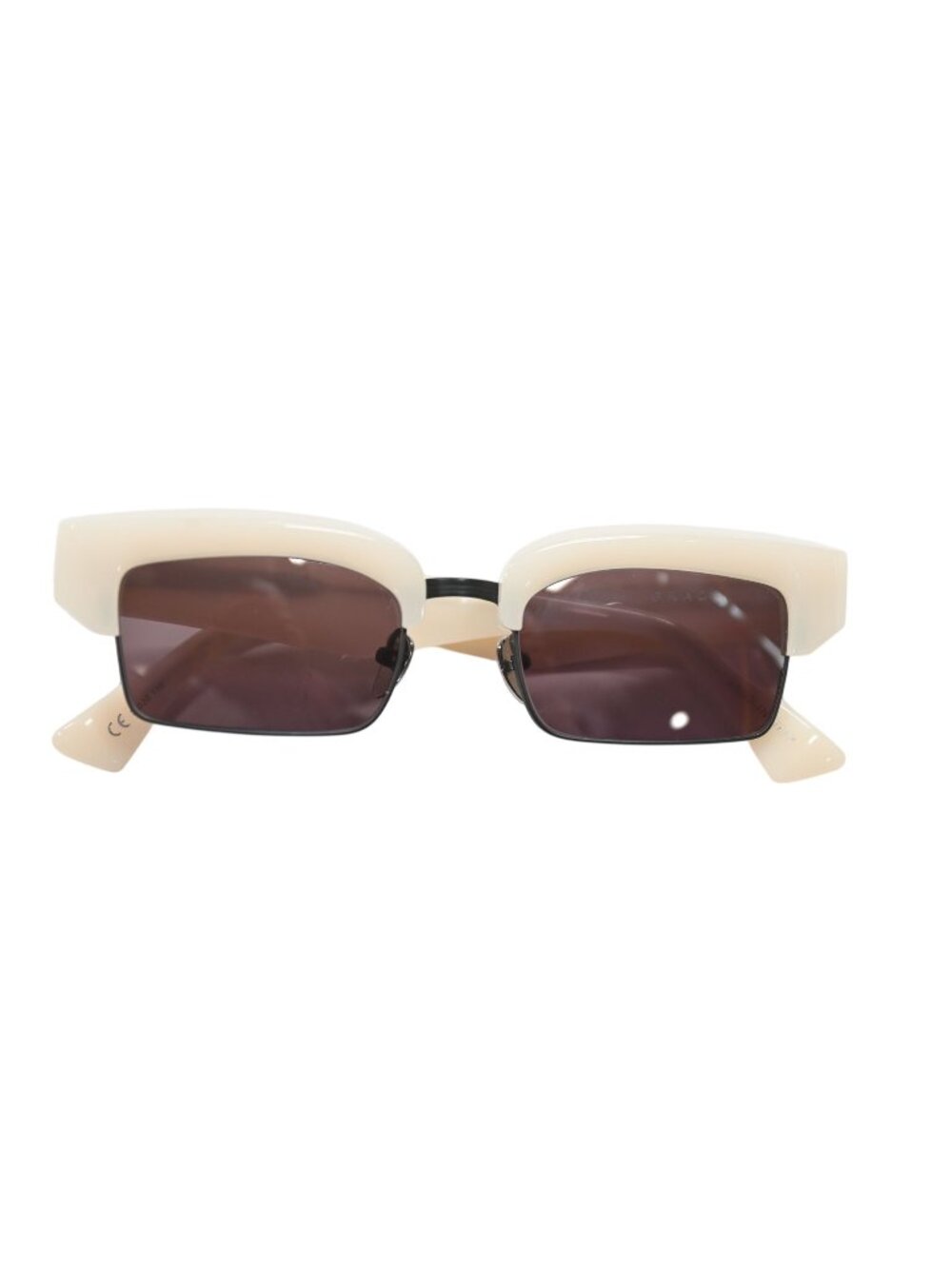 Saint Owen Grace Sunglasses in White